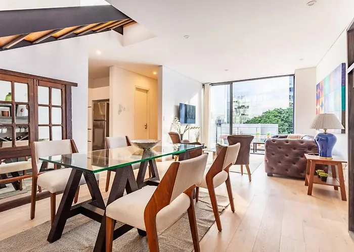 Penthouse, Terraza Privada Y Estacionamiento Apartment Mexico City