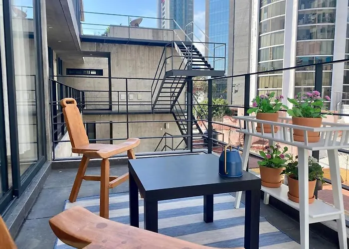 Penthouse, Terraza Privada Y Estacionamiento Apartment Mexico City